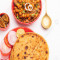 Aloo Payaz Parantha Chole Raita