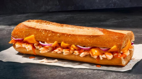 Ny Smoky Buffalo Chicken Melt - Rostad Baguette