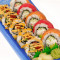 Duo Combo Rainbow Spicy Tuna Roll