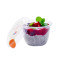 Chia Pudding Mit Roten Beeren (Vegan)