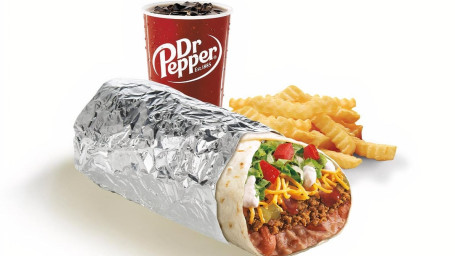 Epic Combo Beef Bean Burrito Meal