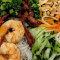 Grilled Shrimp Pork With Rice Vermicelli