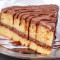 Yellow Chocolate Cake Slice