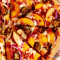 Kickin’ Bbq Peach Pizza