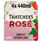 Thatchers Rose 440Ml 4 Cans