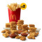 40 St. Chicken Mcnuggets 2 Stora Pommes Frites