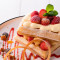 Strawberry Custard Waffle