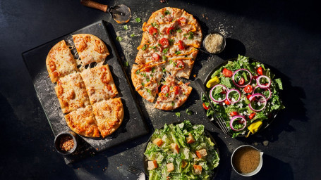 2 Flatbread Pizza Familjefest Med Vanilj Kanelbullar