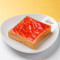 Toast With Strawberry Jam