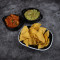 Chip And Dip #2: Fresh Salsa Guac Combo Pot (V, Gf)