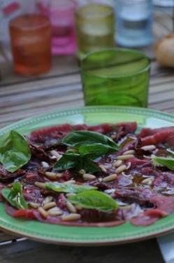 Carpaccio Av Nötkött