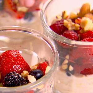 Strawberry Overnight Grains