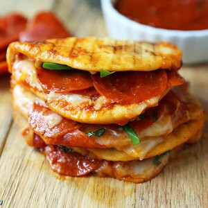 Pepperoni Flatbread Pizza