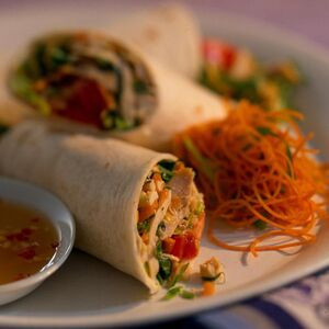 Kycklingsallad Wrap