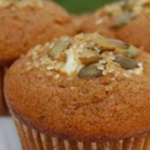 Pumpa Gräddost Muffin