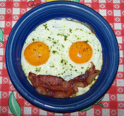 Bacon Ägg