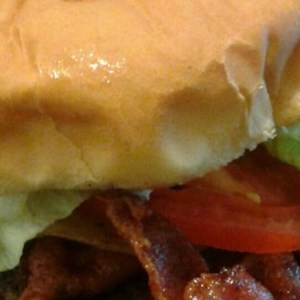 Liten Bacon Cheeseburger