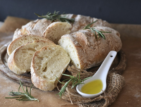 Äggost På Ciabatta