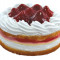 Strawberry Boston Crème Pie, 8 Tum