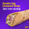 Double Egg Chatpata Wrap