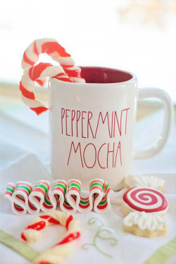 Iced Pepparmint Vit Choklad Mocka