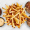 Double Dipper Combo Vegetarian (Stora Pommes Frites, 2 Valfria Dopp Och 2 Drinkar)